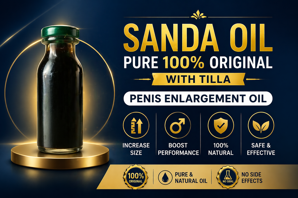 Sanda Oil Pure 100% Original with Tilla (Penis Enlargment Oil)