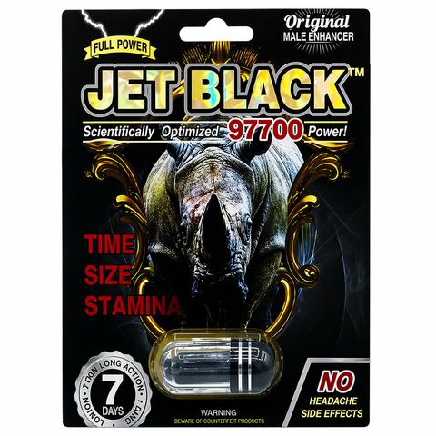 Jet Black 97700 Power Capsules for Men – Premium Vitality Formula