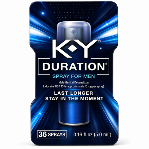 K-Y Duration Spray for Men – 36 Sprays | Long Lasting Performance Support