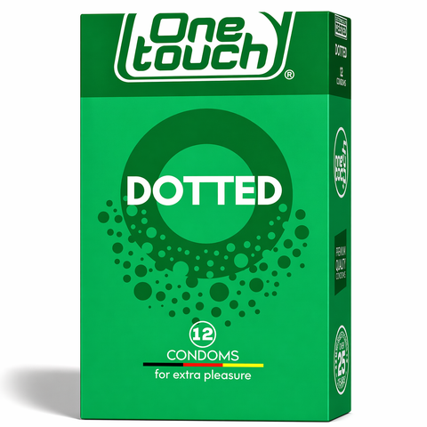 One Touch Dotted Condoms – 12 Pack | Extra Pleasure Protection