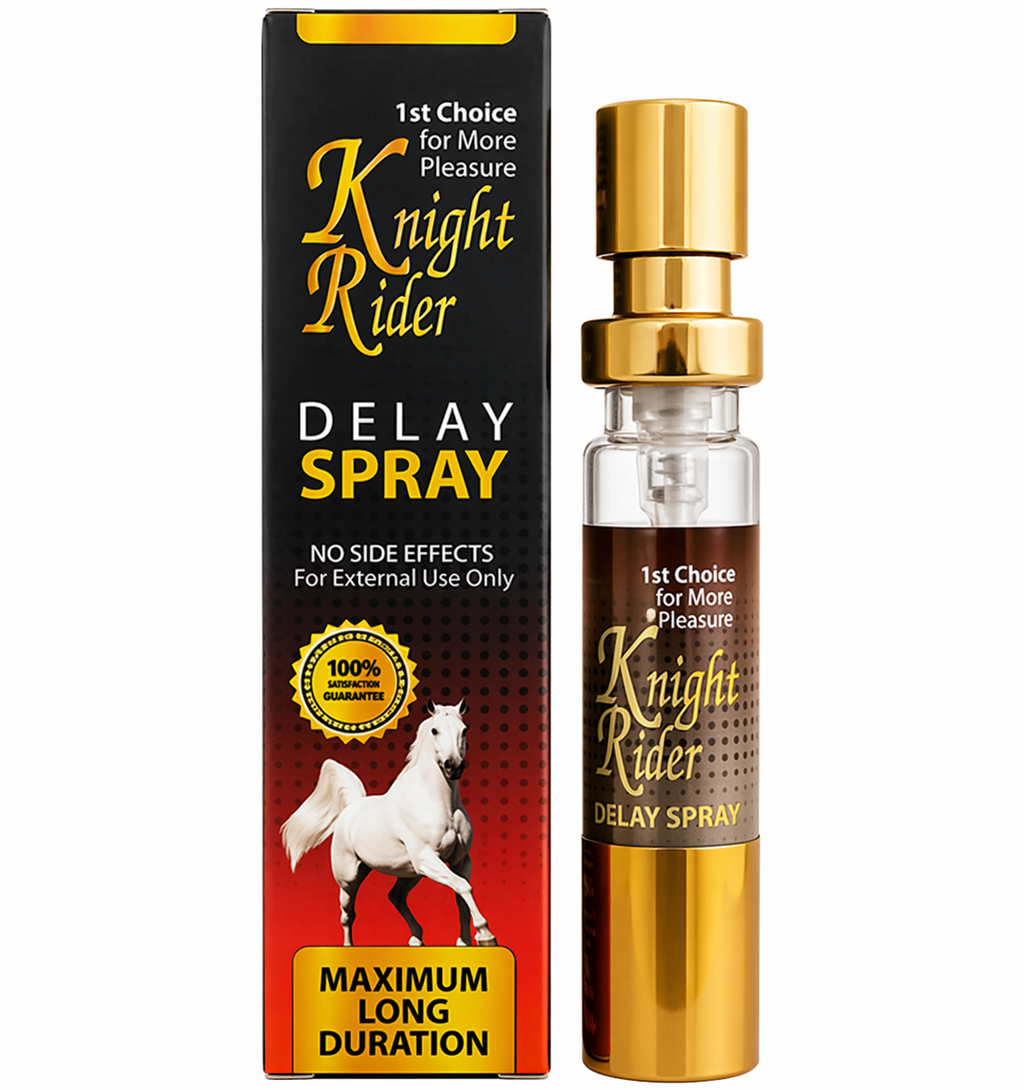 Knight Rider Delay Spray for Men – Maximum Long Duration Spray