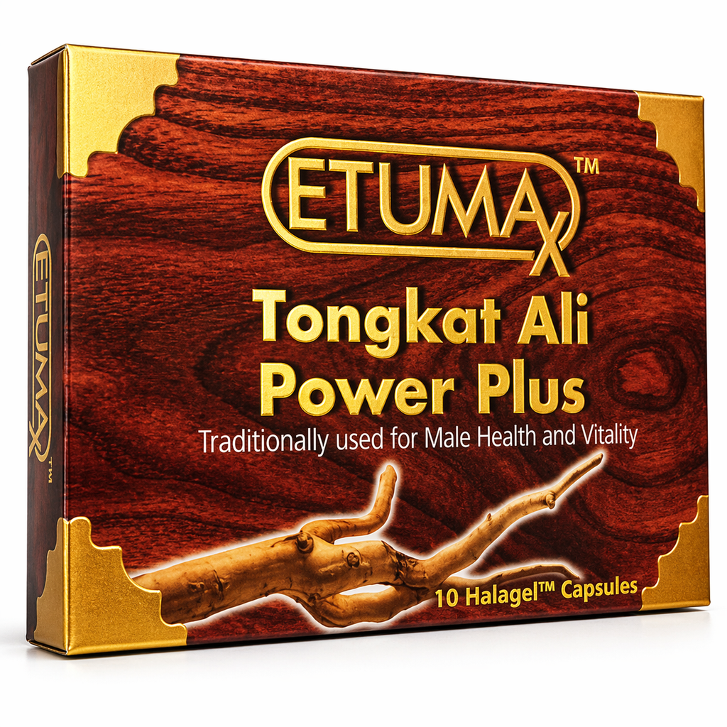 Etumax Tongkat Ali Power Plus Capsules for Men – Vitality & Energy Support (10 Capsules)