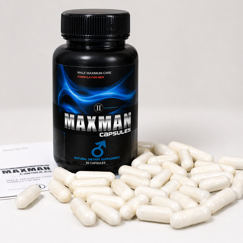 Maxman II Capsules for Men – Premium Herbal Vitality Formula
