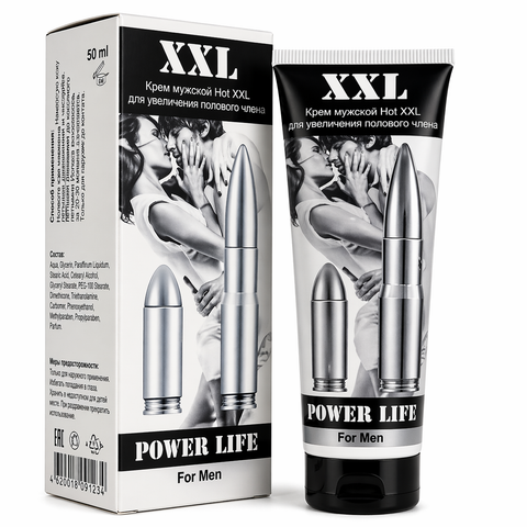 XXL Power Life Performance Gel for Men – Delay & Stamina Support Cream