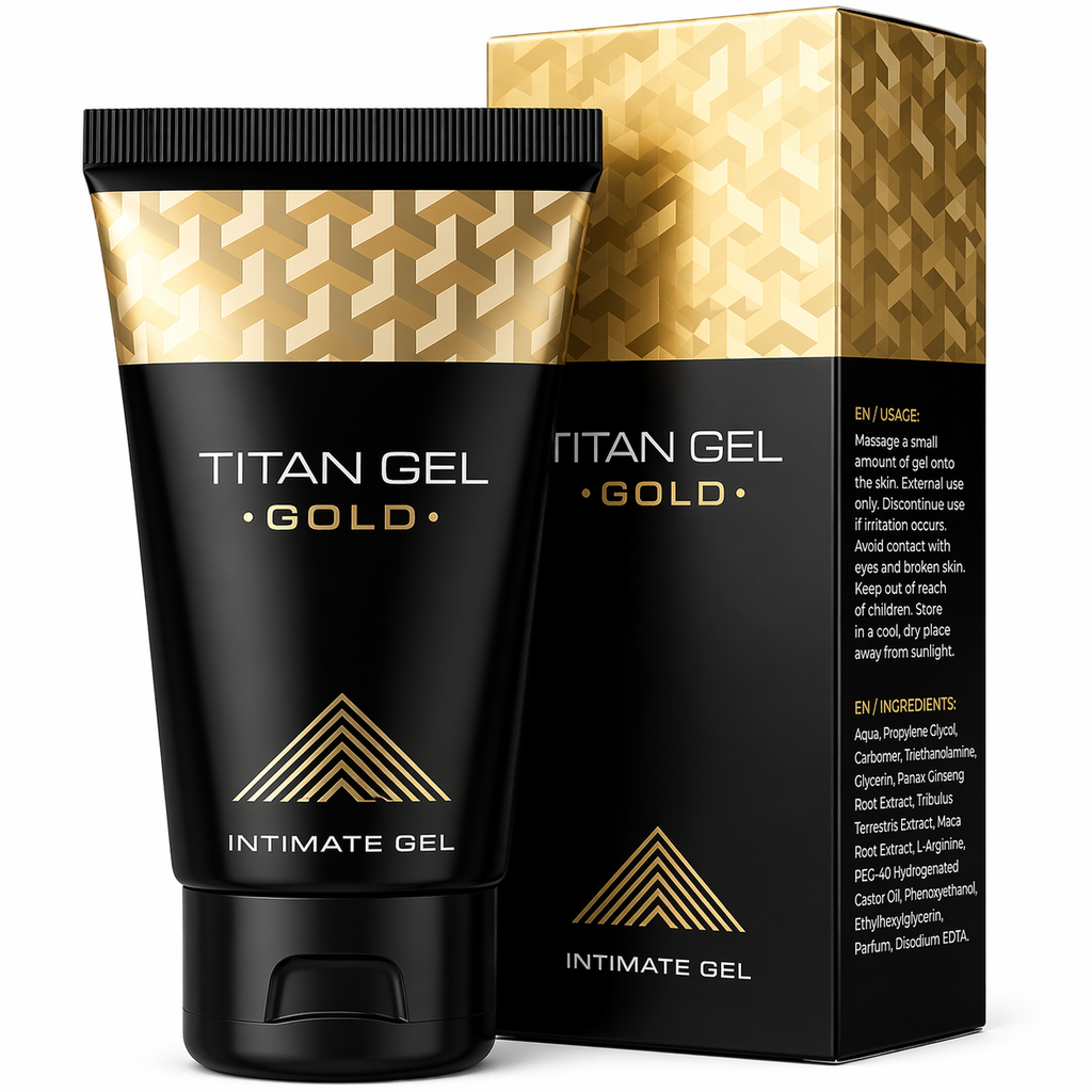 Titan Gel Gold VIP Formula for Men – Premium Performance & Stamina Gel