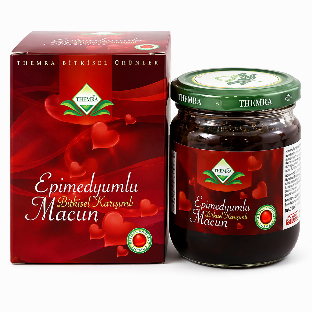 Themra Epimedium Macun Herbal Paste – Energy & Vitality Support Jar