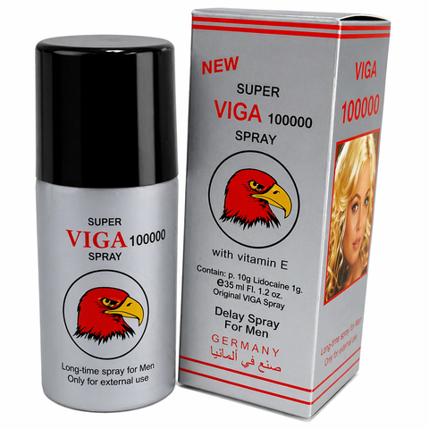 Viga 100000 Super Spray for Men – Long Time Delay Spray