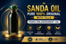 Sanda Oil Pure 100% Original with Tilla (Penis Enlargment Oil)