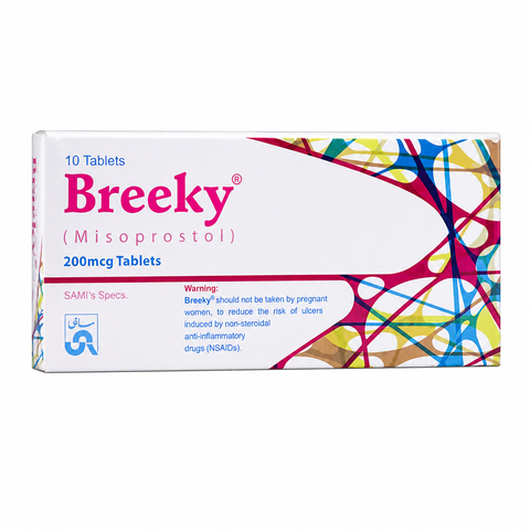 Breeky Misoprostol 200mcg Tablets