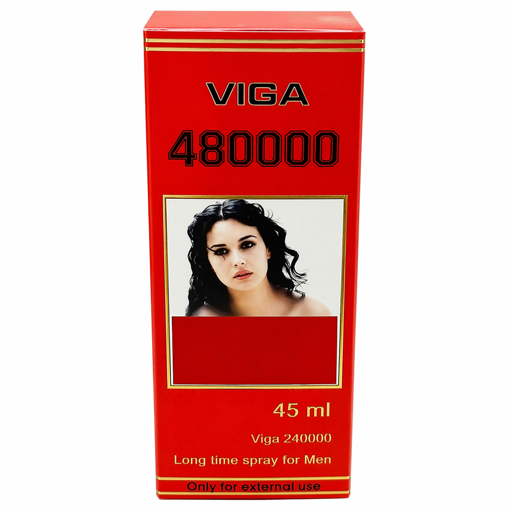 Viga 480000 Long Time Spray for Men – 45ml Delay Spray