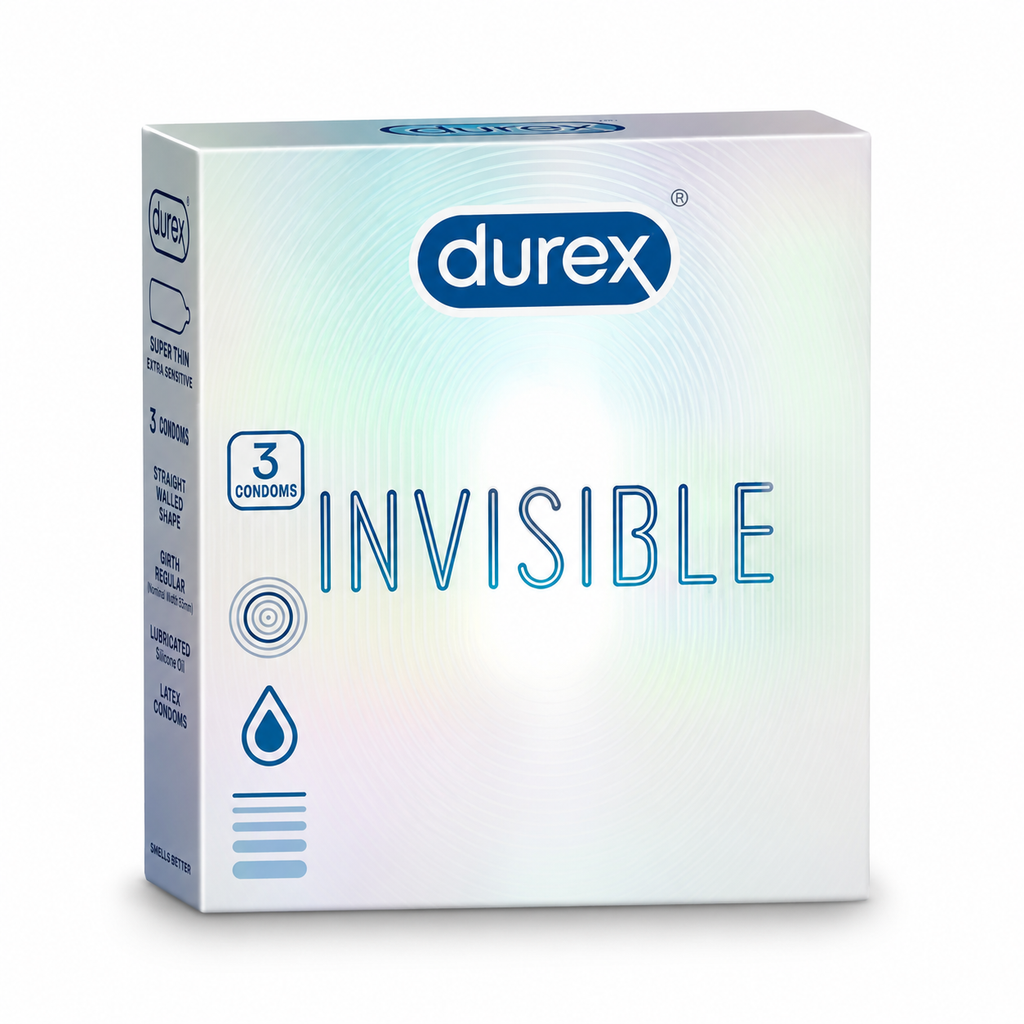 Durex Invisible Condoms 3 Pcs