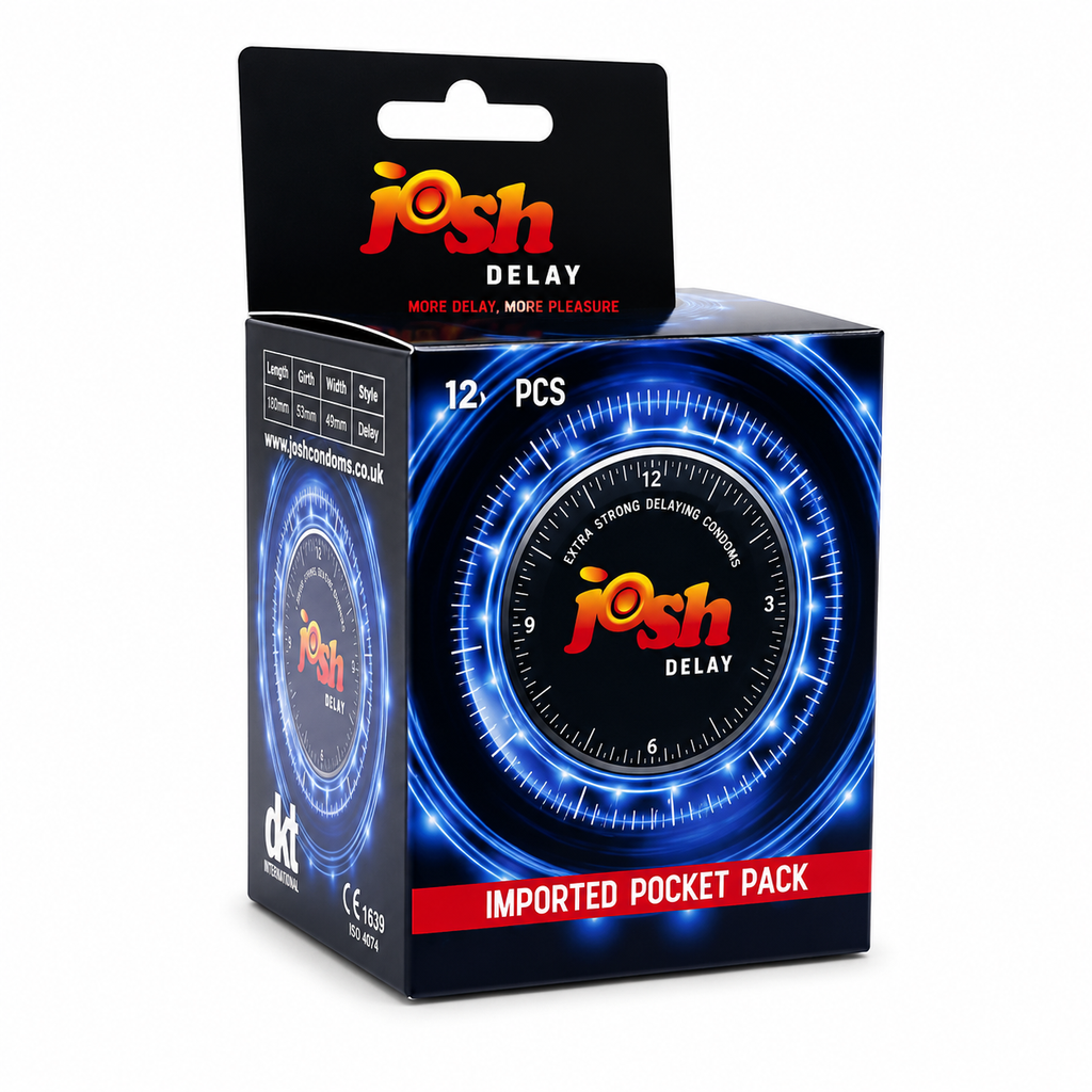 Josh Delay Imported Pocket Pack Condoms 12 PCS