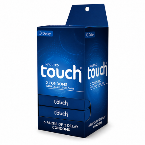 Touch Delay Condoms with Delay Lubricant
